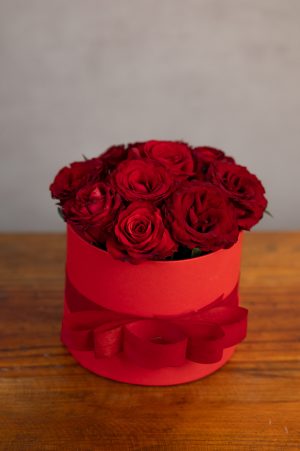 Box de Rosas Vermelhas Clássico